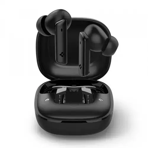 Casti True Wireless Spigen SA2402, Bluetooth, ANC, Negru