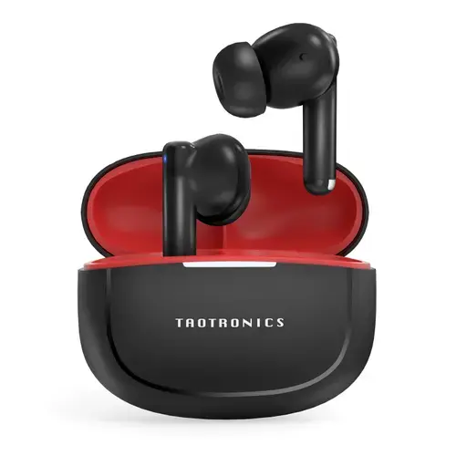 Casti true wireless TaoTronics TT-BH1120, Bluetooth 5.3, IPX5, Autonomie 30 de ore (Negru)