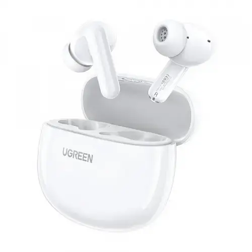 Casti True Wireless UGREEN HiTune P3 WS207, Bluetooth, MultiPoint, Alb