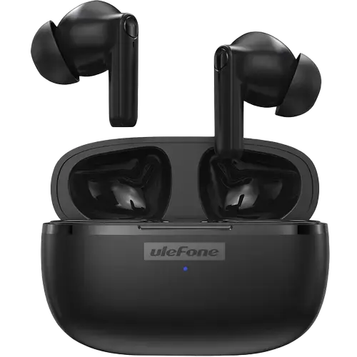 Casti True Wireless Ulefone Buds, Bluetooth 5.1, Microfon, IPX4 (Negru)