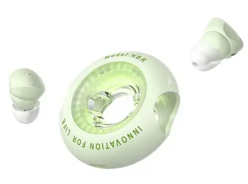Casti True Wireless Vention Tiny T17, Bluetooth, Microfon (Verde)