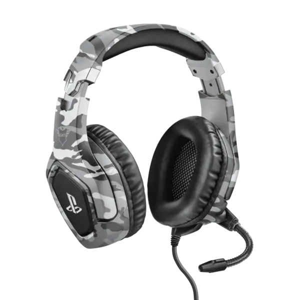Casti Trust GXT 488 Forze cu fir, gri Casti Trust GXT 488 Forze cu fir, gri