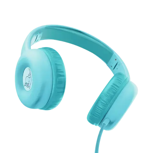 Casti Trust Nouna Kids, Jack 3.5mm, Stereo 2.0 (Albastru)