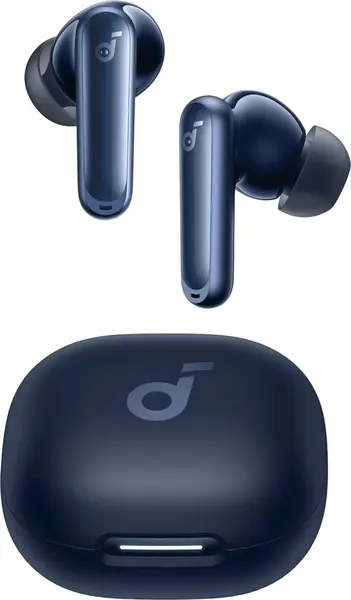 Căști wireless Anker - Soundcore P40i, ANC, TWS, albastre