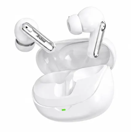 Casti wireless Bluetooth Andowl Q BQ11 cu touch control carcasa de incarcare sunet stereo