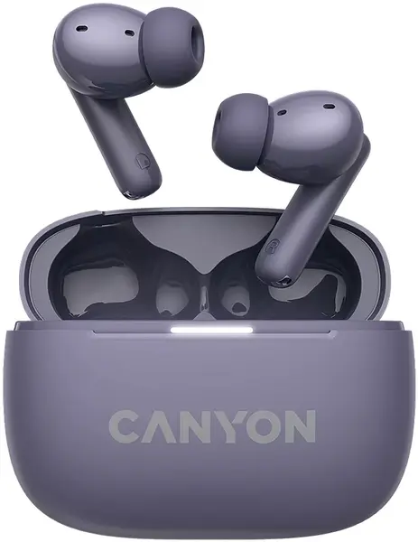 Căști wireless Canyon - CNS-TWS10, ANC, violet