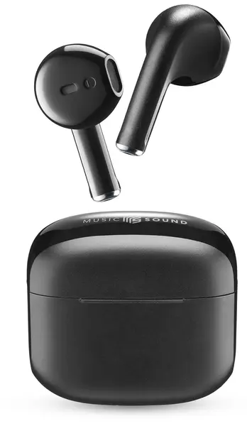 Căști wireless Cellularline - Music Sound Swag, TWS, negru