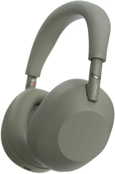 Căști wireless cu microfon Sony – WH-1000XM6, ANC, verzi
