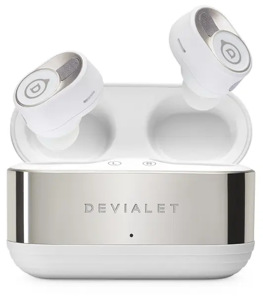 Căști wireless Devialet - Gemini II, TWS, ANC, Iconic White