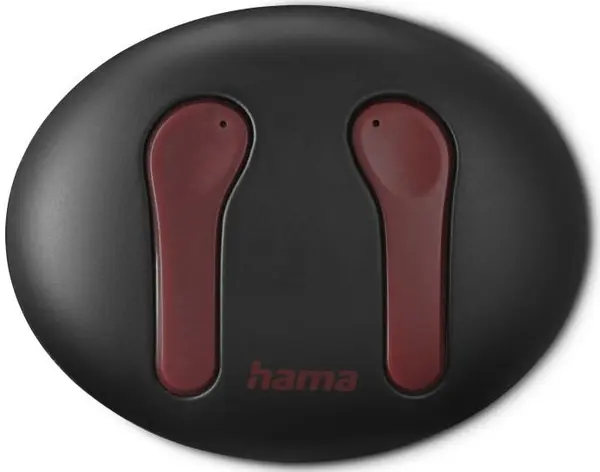 Căști wireless Hama - Spirit Unchained, TWS, ENC, roșii