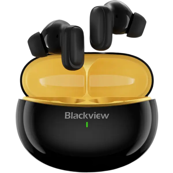 Casti wireless in-ear Blackview AirBuds 30, AI Real-time Translator, Bluetooth 5.4, IPX7, Carbon Black
