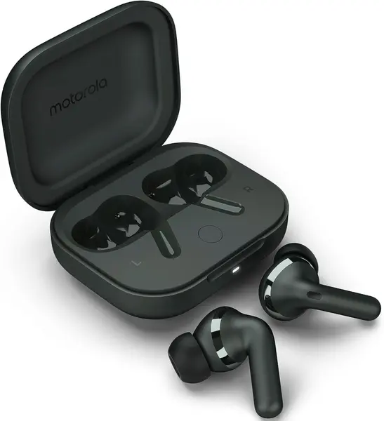 Căști wireless Motorola - Moto Buds+, TWS, ANC, Forest Grey