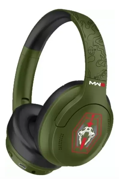Căști wireless OTL Technologies - MW3, ANC, Olive Snake
