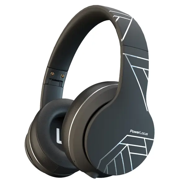 Căști wireless PowerLocus - P6, negre/argintii