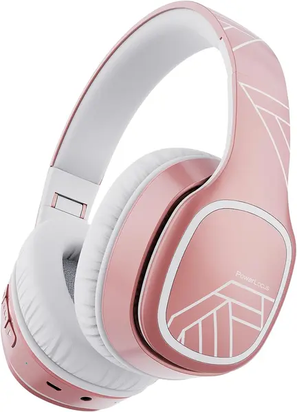 Căști wireless PowerLocus - P7, linia Rose Gold