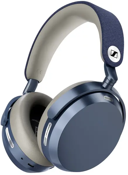 Căști wireless Sennheiser - Momentum 5 Wireless, ANC, albastre