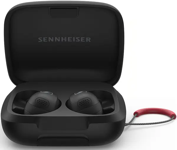 Căști wireless Sennheiser - Momentum Sport, TWS, ANC, negru