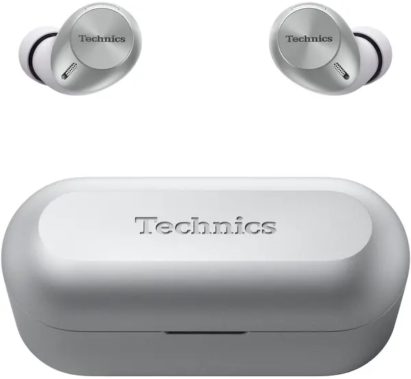 Căști wireless Technics - EAH-AZ40M2ES, TWS, ANC, argintiu