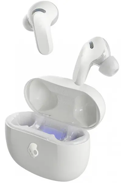 Căști wirelessSkullcandy - Rail ANC, TWS, albe