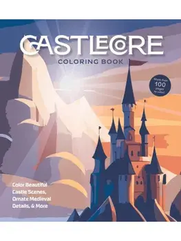 Castlecore Coloring Book. Color Beautiful Castle Scenes, Ornate Medieval Details & More, Paperback/Editors of Chartwell Books