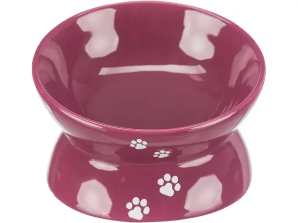Castron ceramic pentru pisici Trixie Ergonomic 0,15 l 13 cm