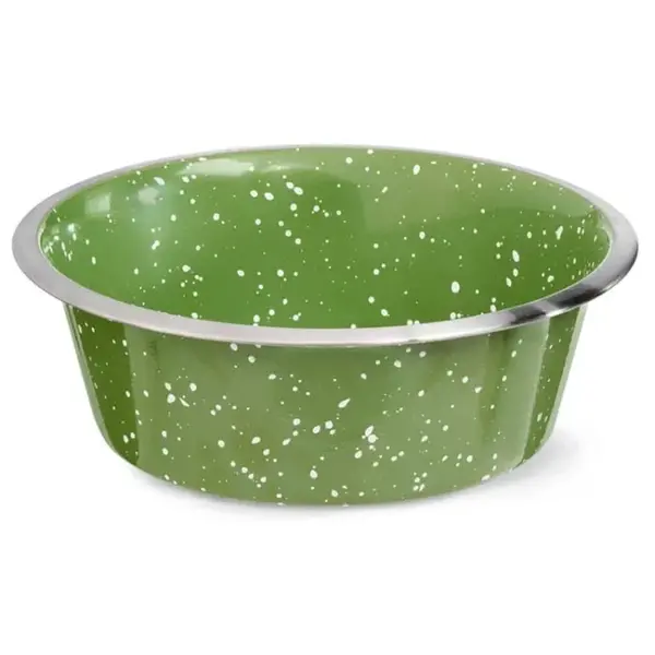 Castron din inox pentru caini pisici 4Dog Galaxy verde