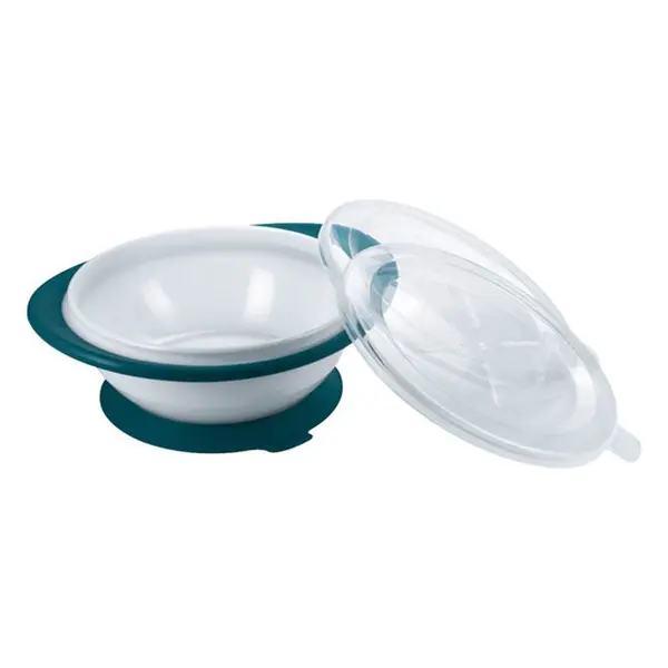 Castron din plastic cu doua capace Nuk