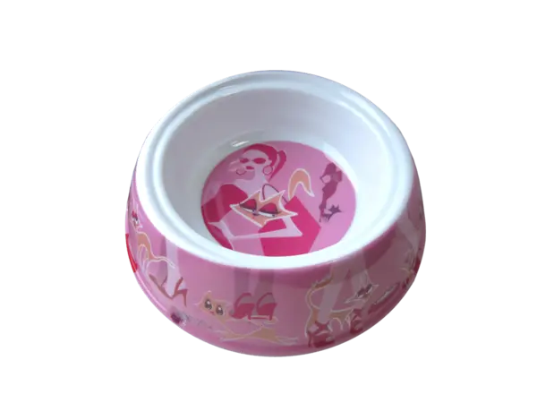Castron Melamina Glamour Pink 300 ml 8033