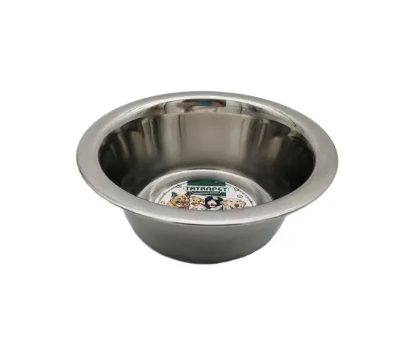 Castron metalic pentru caini Tatrapet, 1800 ml