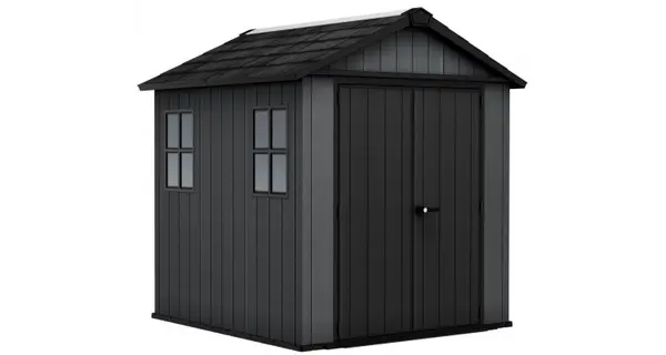 Casuta de gradina, Keter, Newton Plus, 7 x 7.5 Gri