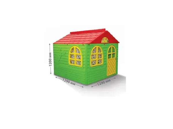 Casuta de joaca 025503 GreenRed Mid
