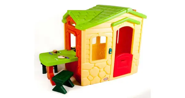 Casuta picnic cu terasa colores Little Tikes