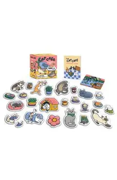 Cat Cafe Magnet Set - Alasdair Stuart