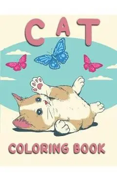 Cat Coloring Book: Coloring Book with Funny Cats, Adorable Kittens, and Hilarious Scenes for Cat Lovers - Artrd Rozarm
