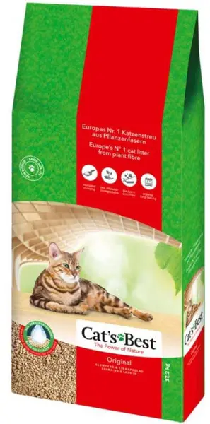 CAT'S BEST The Power of Nature Original Aşternut vegetal pentru pisici