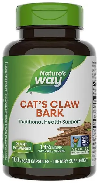 Cat's Claw Bark, 485 mg, 100 capsule, Nature's Way