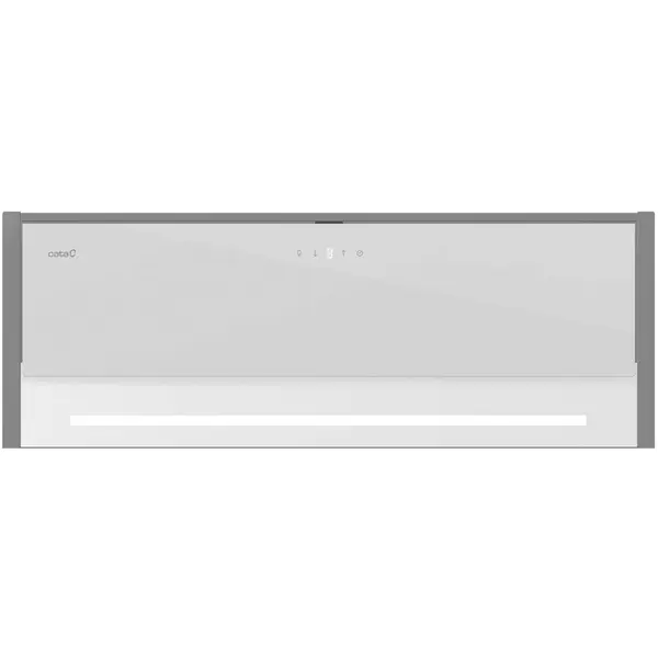 Cata CATA RENOVA PURE AIR MNV90 GWH Hood, Width 90 cm, Max 1400 m³/h, LED, Stainless Steel