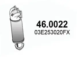 Catalizator ASSO 46.0022