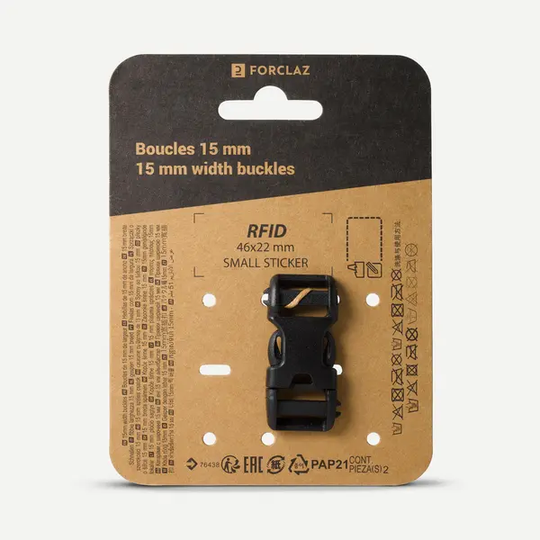 Cataramă de strângere rucsac cu pin lock dublu 15mm