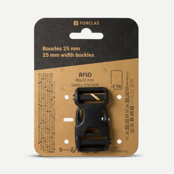 Cataramă de strângere rucsac cu pin lock dublu 25 mm