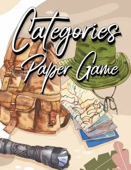 Categories Paper Game: 120 Paper Sheets for Playing Scattergories Board Game - Score Game Record Book, Paperback/***