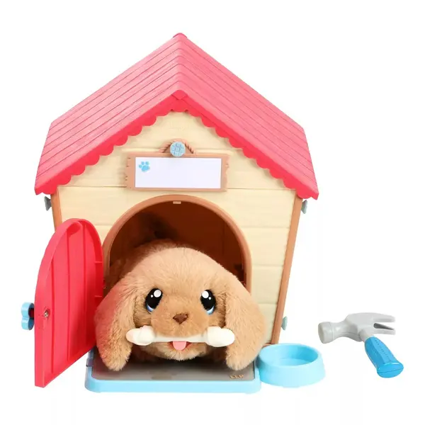 Catelus interactiv cu casuta magica Moose Little Live Pets My Puppy s Home