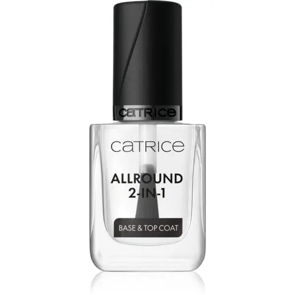 Catrice Allround 2-in-1 strat superior si de baza 2 in 1 transparent 10.5 ml