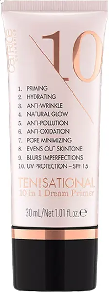 Catrice Bază de machiaj 10 în 1 Ten!sational, SPF15, 30 ml