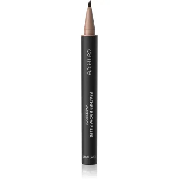 Catrice Feather Brow Filler creion pentru sprâncene rezistent la apă culoare 010 Ash Brown 0.5 ml