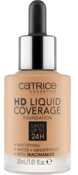 Catrice Fond de ten HD Liquid Coverage, 046 Camel Beige, 30 ml
