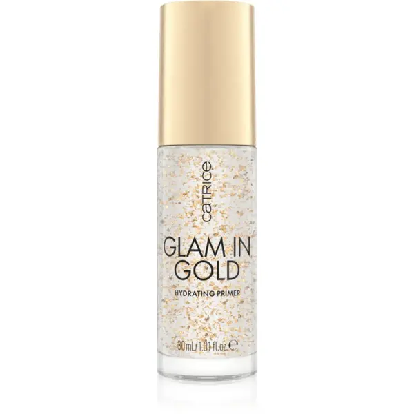 Catrice Glam In Gold Hydrating Primer baza hidratantă de machiaj cu aur de 24 de karate culoare 010 Oh My Goldness 30 ml