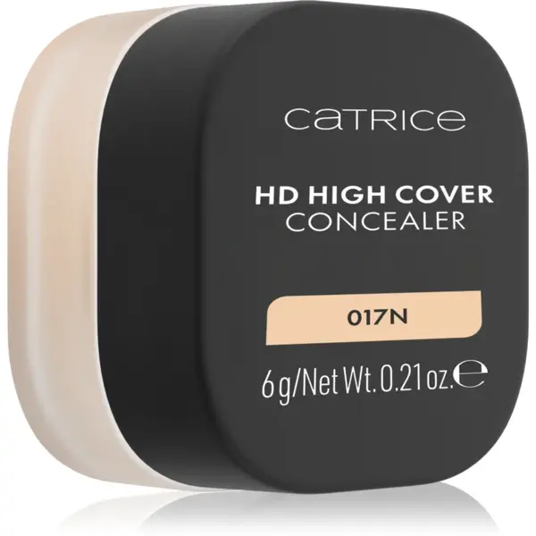 Catrice HD High Cover Corector cremos cu efect matifiant culoare 017N 6 g