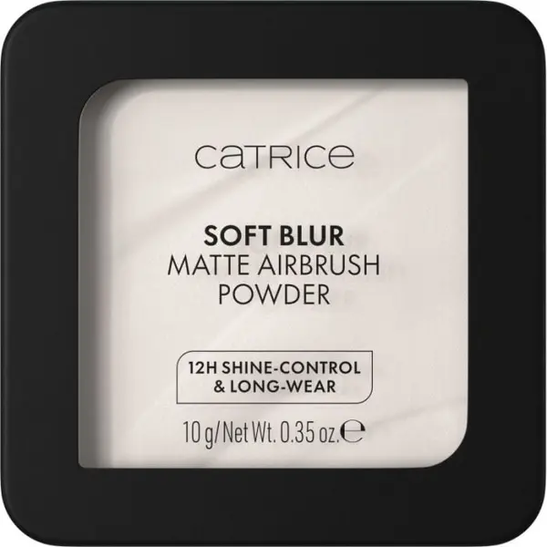 Catrice Pudră compactă Soft Blur Matte Airbrush, 001N, 10 g