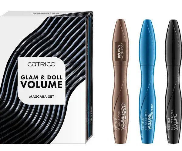 Catrice Set de rimel pentru gene Glam & Doll, 3 x 10 ml